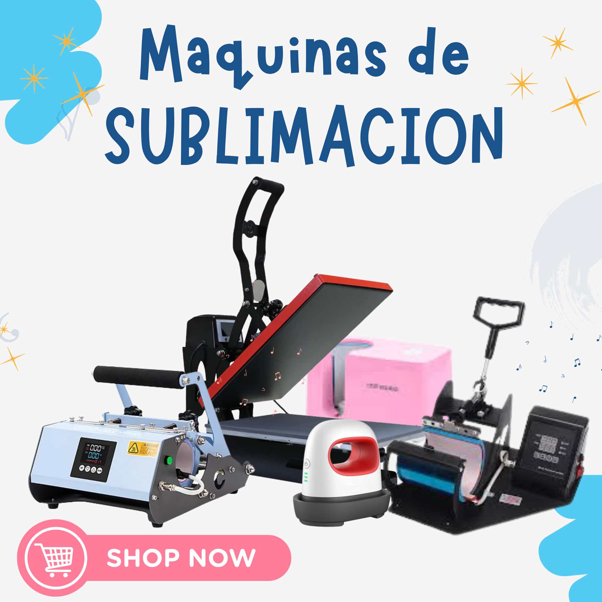 MAQUINAS DE SUBLIMACION
