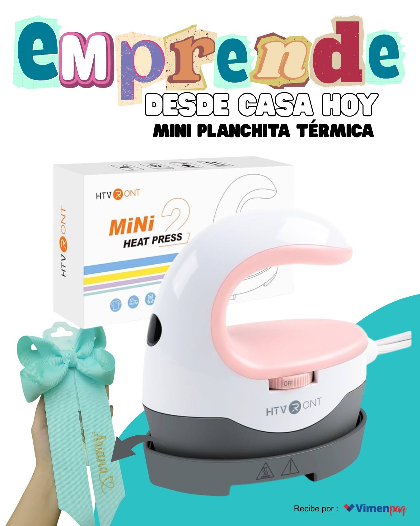 Mini Prensa Térmica HTVRONT