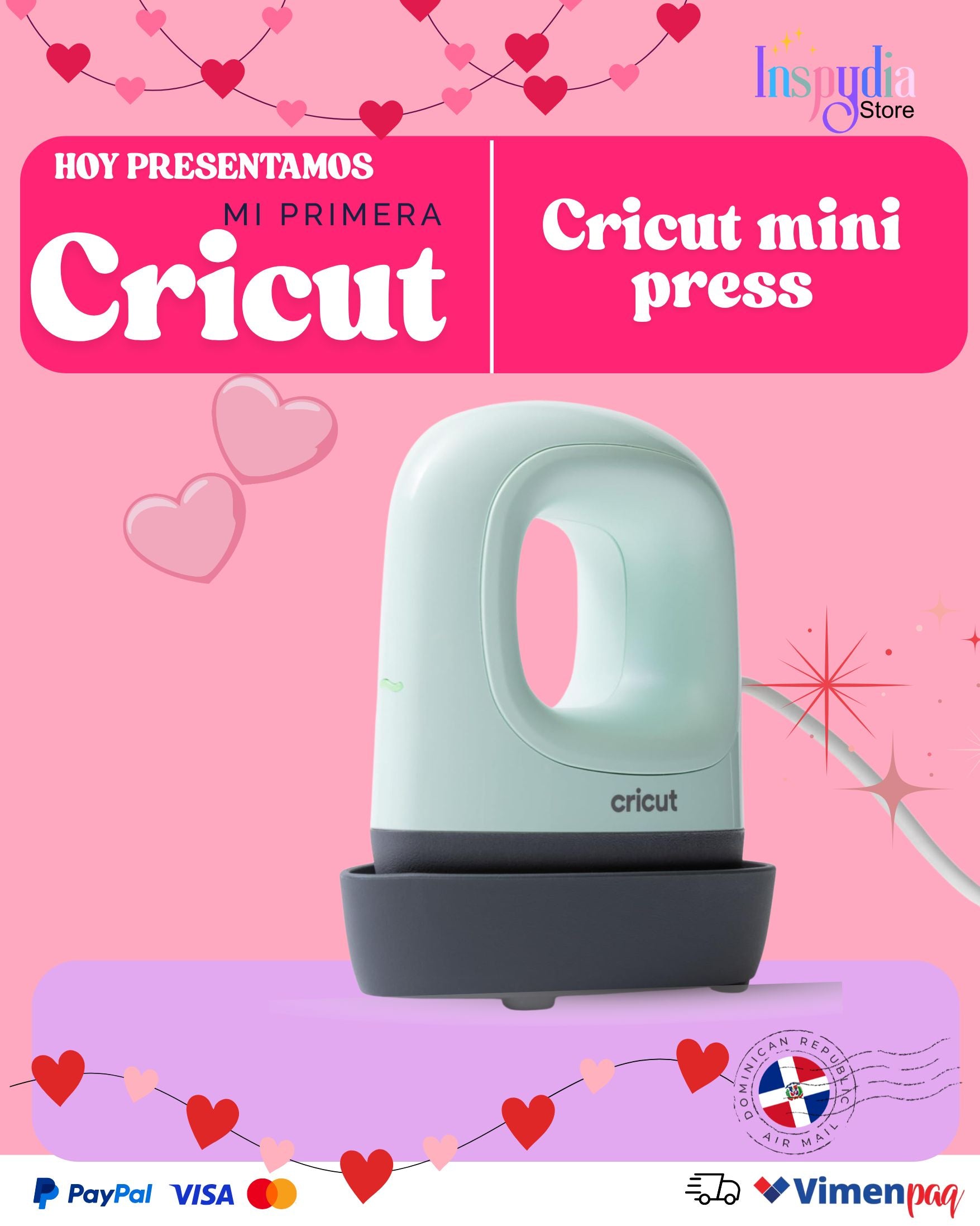 Cricut EasyPress Mini edicion 2025