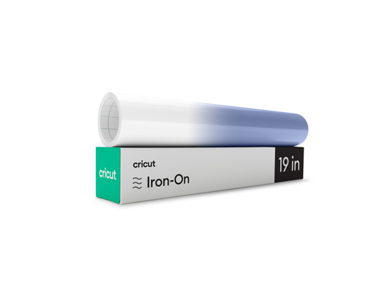 Vinilo Iron-On Cold Activated (Blanco-Azul)