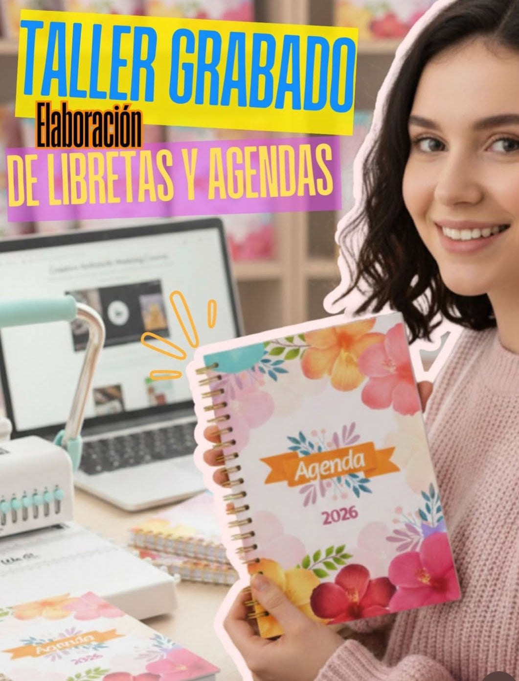Taller Grabado Elaboración de Libretas Personalizadas